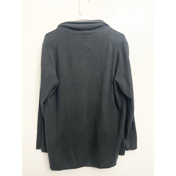 J.Crew $138 Chelsea Sweater Blazer in Black Medium Cardigan Boxy Top  BA866 - Picture 7 of 7